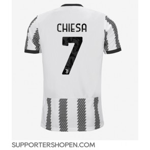 Juventus Federico Chiesa #7 Hemma Matchtröja 2022-23 Kortärmad